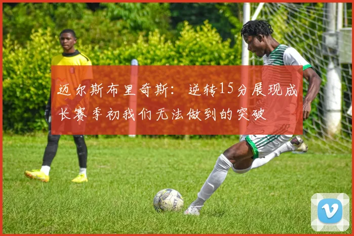 迈尔斯布里奇斯：逆转15分展现成长赛季初我们无法做到的突破